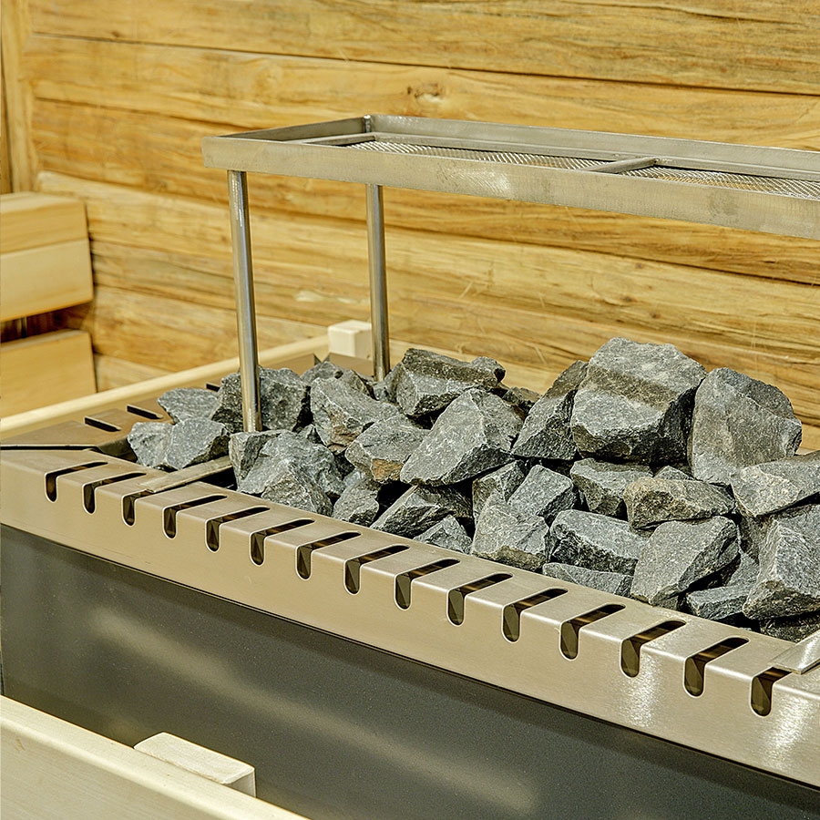 Печь для сауны электрическая с увеличенным отсеком для камней Lang серия 64 GSK 4,0210,4130