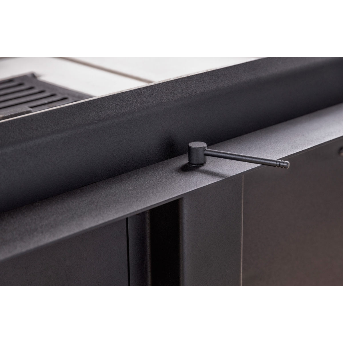 Каминная топка с двумя стеклами и принтингом EcoKamin Дельта 1000L