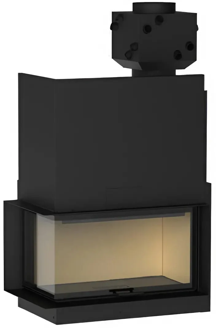 Каминная топка с прямым стеклом и подъемной дверцей Piazzetta ME 90 D P04909250 купить в Санкт-Петербурге