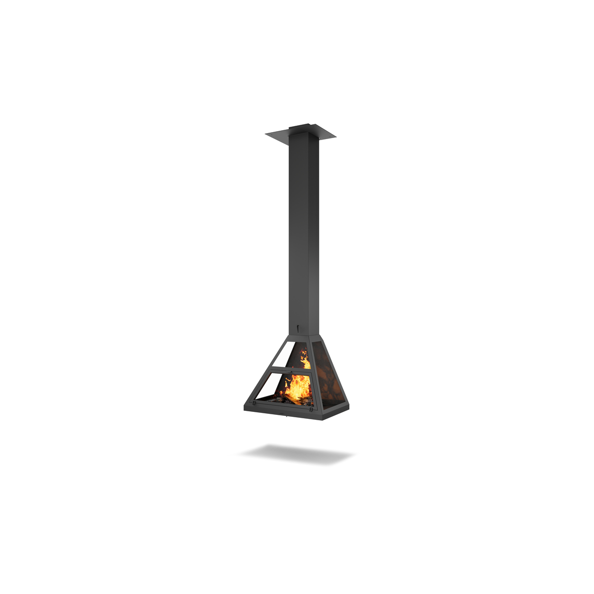 Камин подвесной пристенный OpenFire Fly
