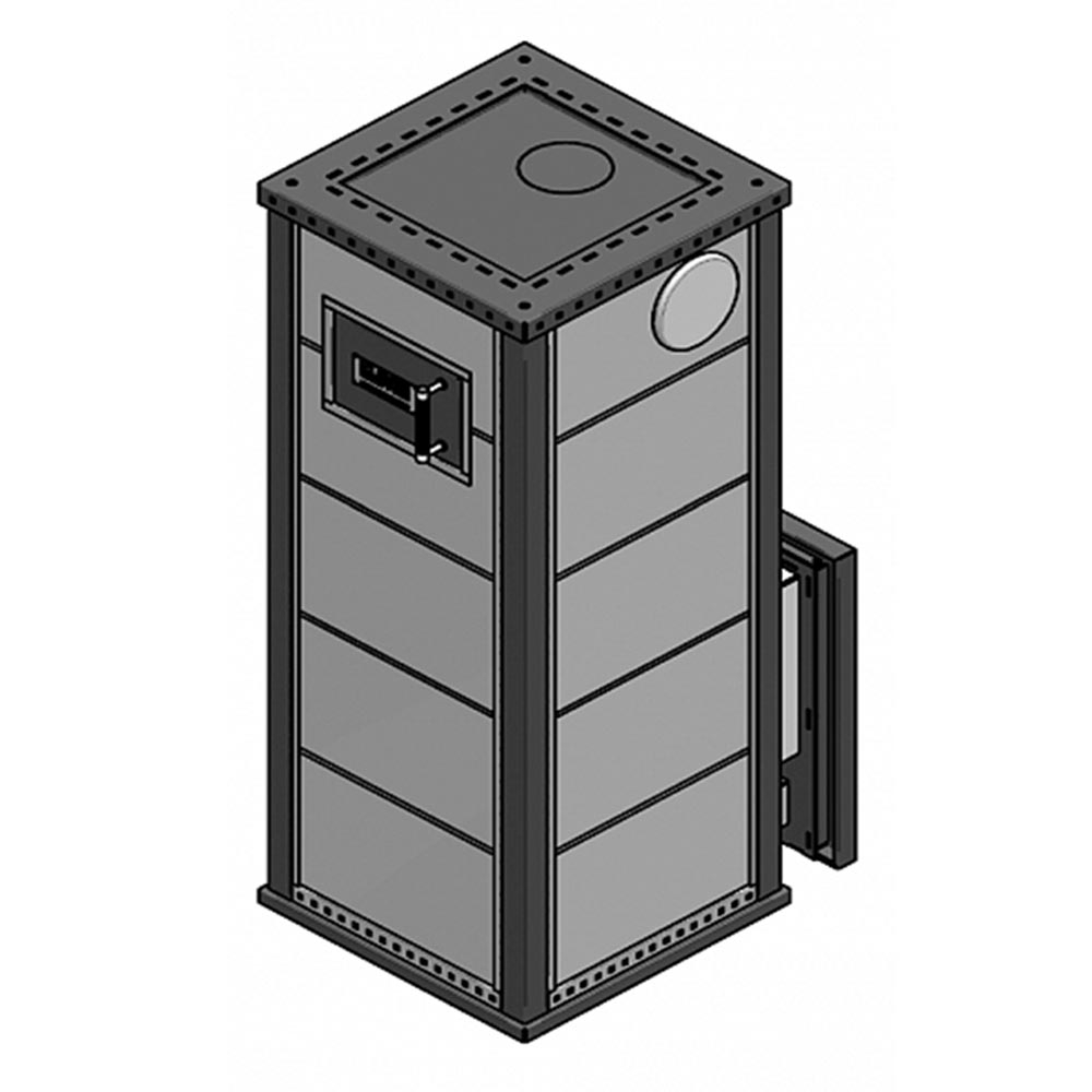 Печь банная дровяная с облицовкой из талькомагнезита Klover RT 20-RV Истеблишмент 310S