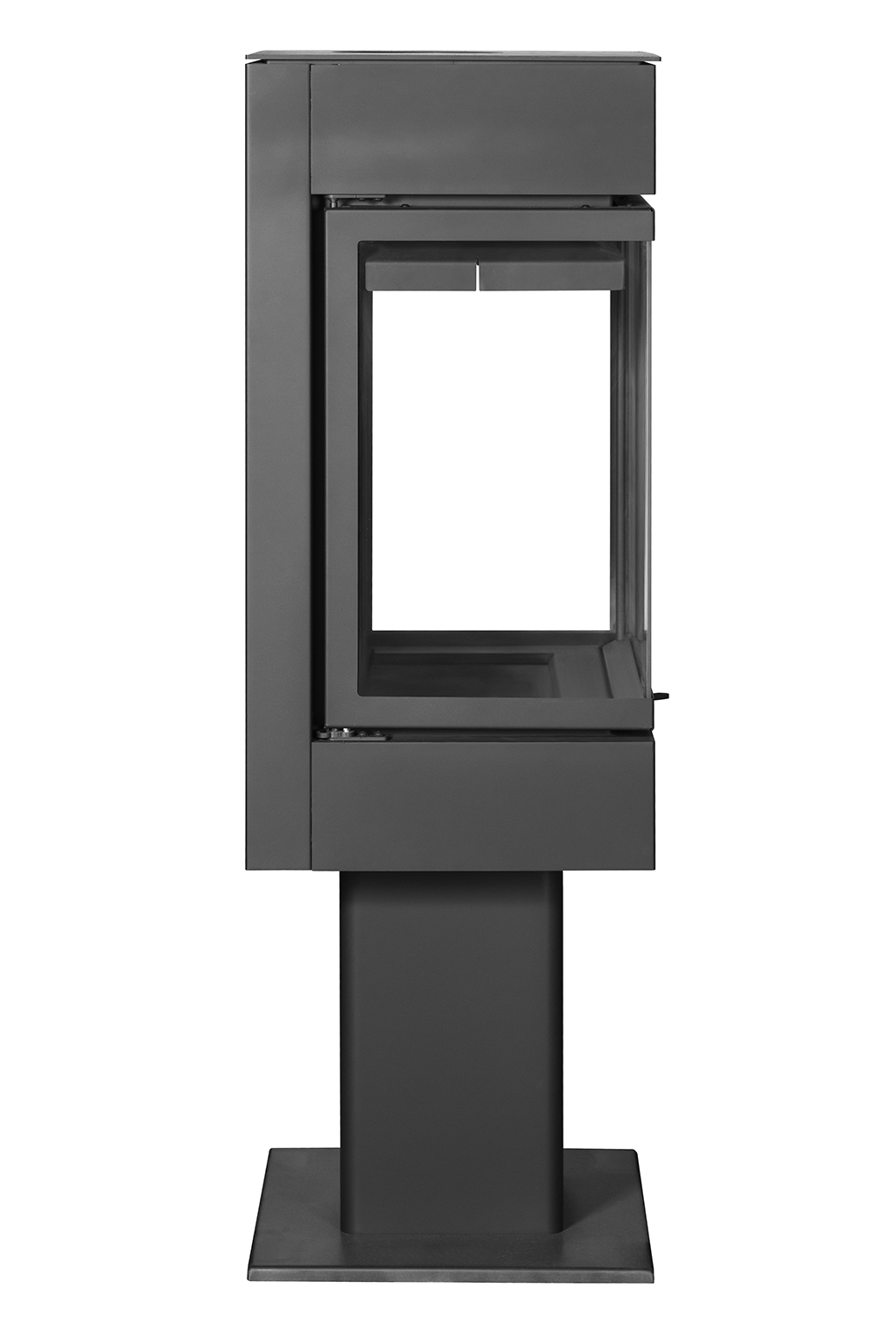 Печь-камин пристенный черный ЭкоКамин Рио KR206