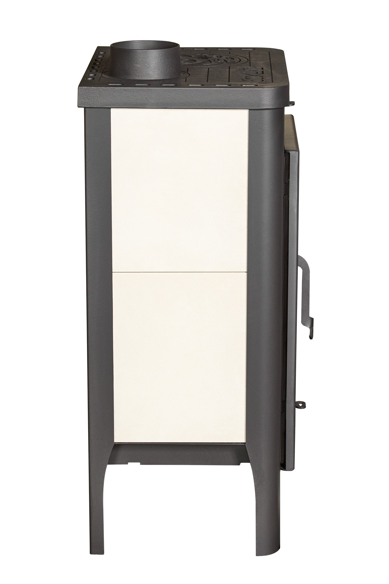 Печь-камин пристенный с плитой Экокамин Бавария Оптима РК049