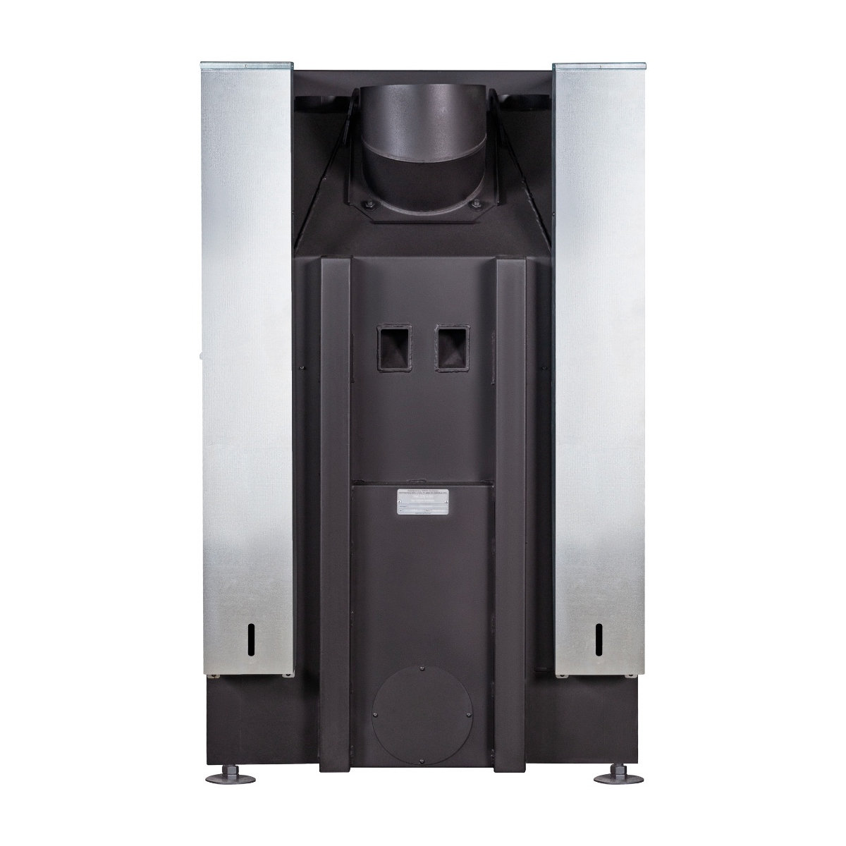 Каминная топка трехсторонняя с принтингом Экокамин Дельта 800PВV