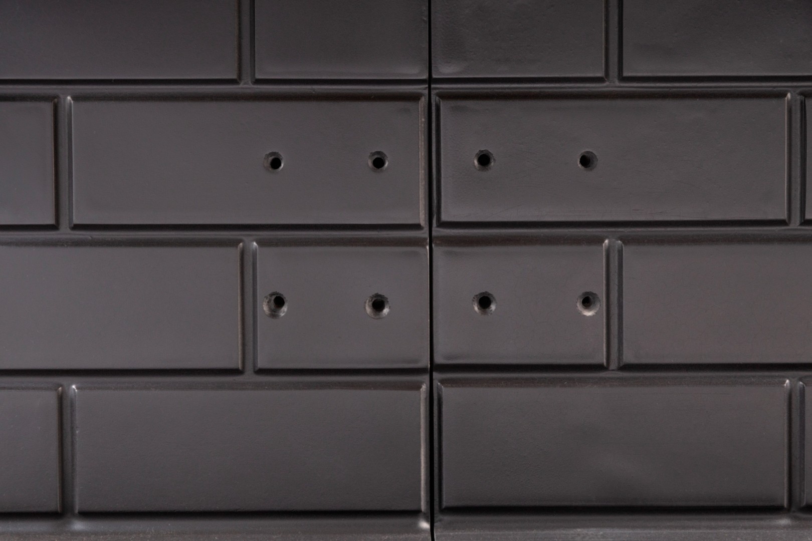 Каминная топка трехсторонняя с принтингом Экокамин Дельта 800PВV