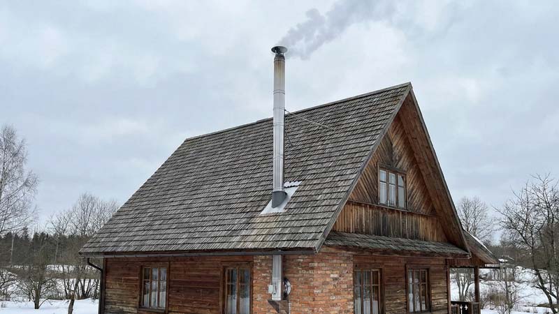 Дымоход через крышу
