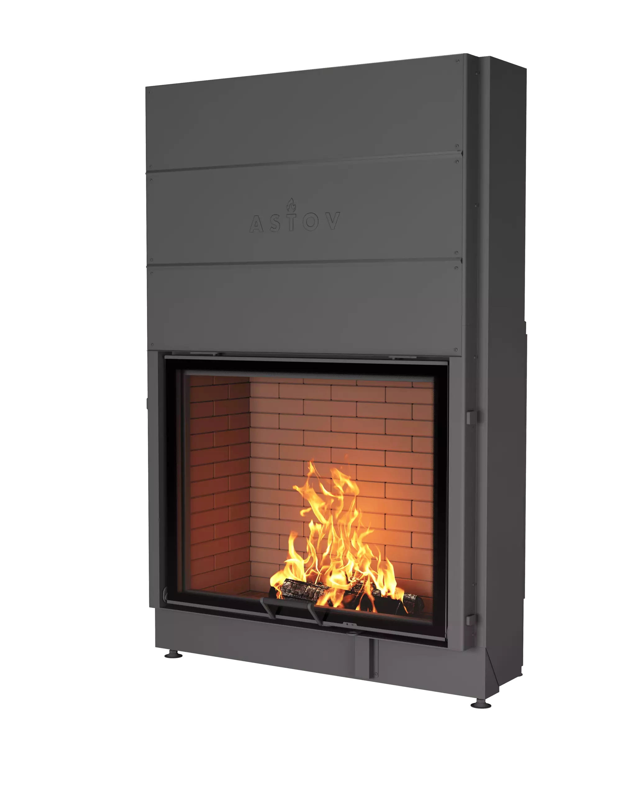 Каминная топка с подъемной дверью и подводом воздуха Astov ПС AST79KCD15089 купить в Санкт-Петербурге