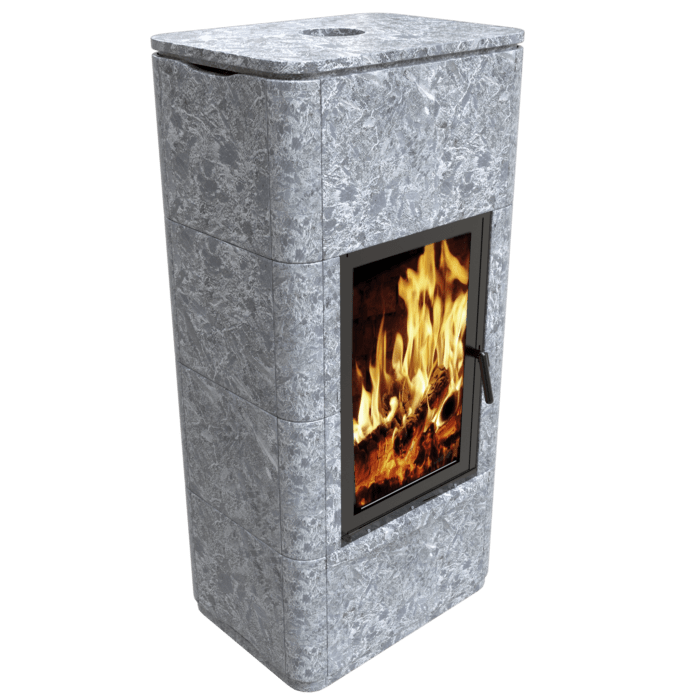 Печь-камин угловая теплонакопительная Talkorus Kontio 20 DSA купить в Санкт-Петербурге