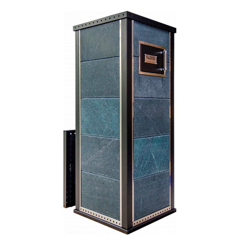 Печь банная дровяная с облицовкой из талькомагнезита Klover RT 20-RV Истеблишмент 310S