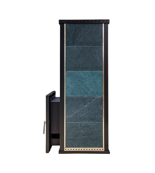 Печь для бани с облицовкой серпентинит Klover KLV RT 35-RV