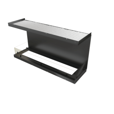 Торцевой короб для биокамина Airtone Frame 2500 с теплоизоляцией