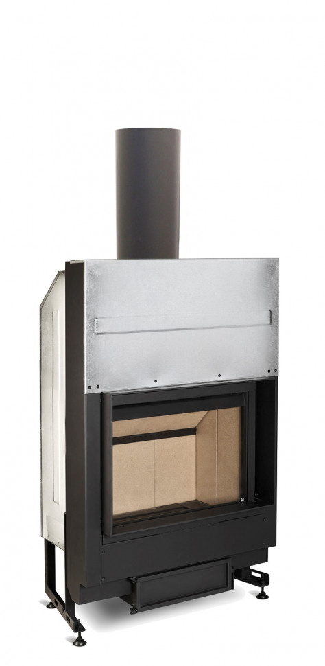Каминная топка стальная с охладителем дыма Rocal M300 Plus 180 M2100+C4060