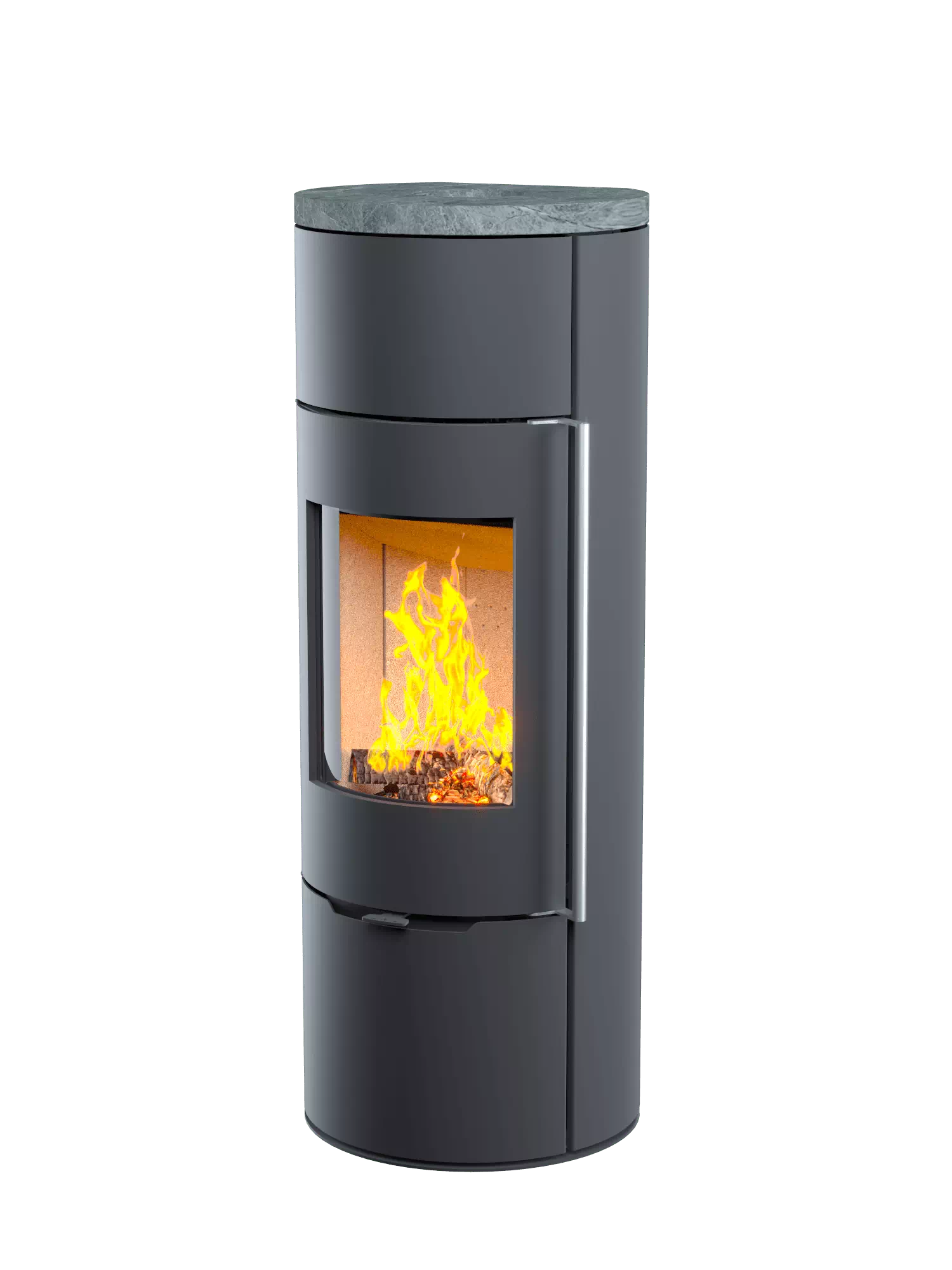 Печь-камин с крышкой из талькомагнезита и короткой ручкой Astov R1 L купить в Санкт-Петербурге