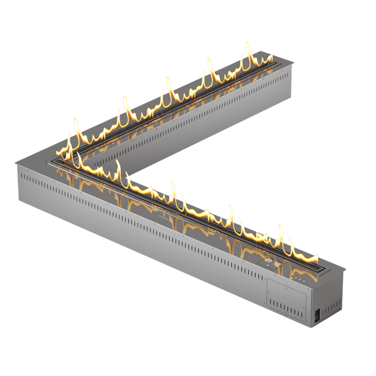 Автоматический угловой биокамин Airtone Andalle ANGLE 1500X1500 зеркало