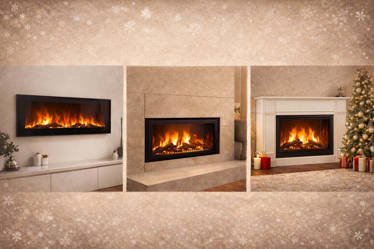 Типы электрокаминов