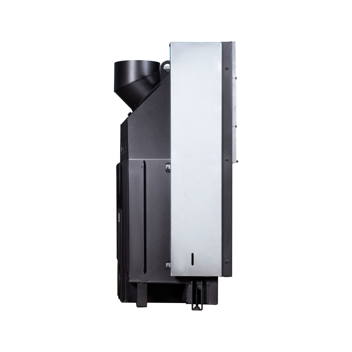 Каминная топка с черным шамотом и футеровкой Экокамин Вега 1000KB