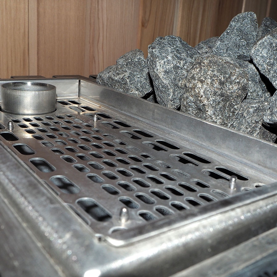 Печь электрическая с парогенератором Lang Vapotherm VG50 7,5 + 1,5 кВт антрацит 4,5075,4130 G