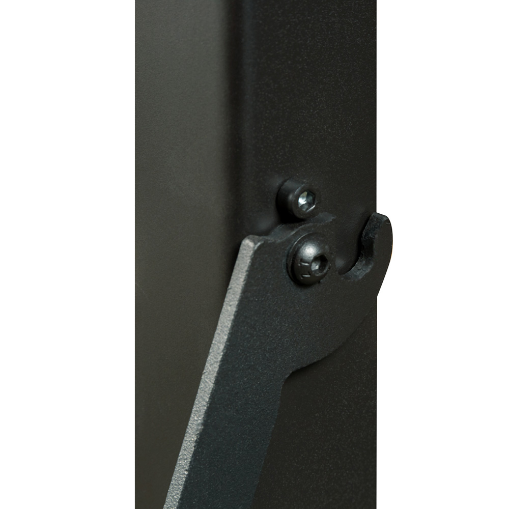 Каминная топка подовая черная EcoKamin Омега 700