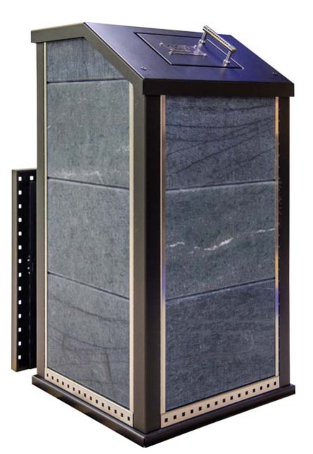 Печь для бани с облицовкой из серпентинита Klover RT 20-Ps