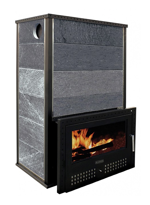 Печь банная с облицовкой талькомагнезит Klover KLV RT 100-RV 310S купить в Санкт-Петербурге