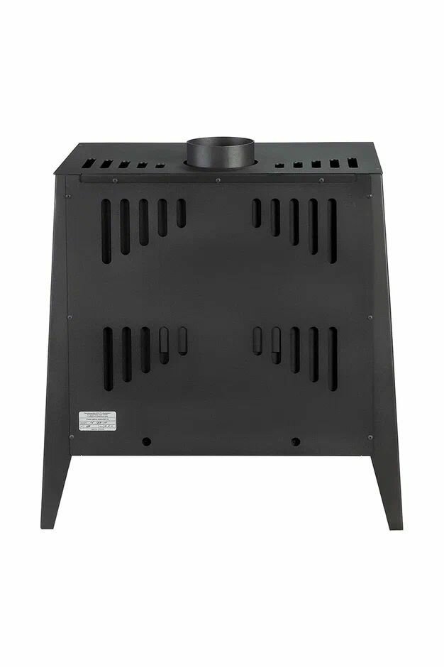 Печь-камин пристенный черный EcoKamin Бавария 12 PK187