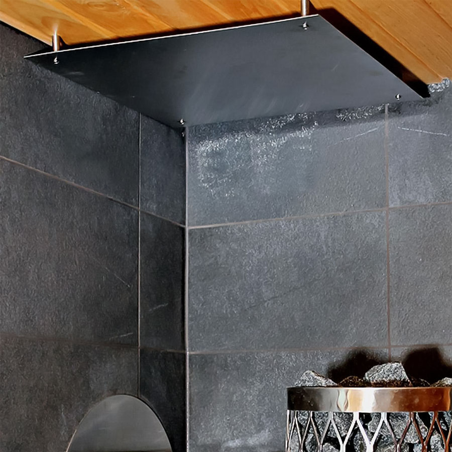 Защитный экран квадратный из нержавеющей стали IKI 157