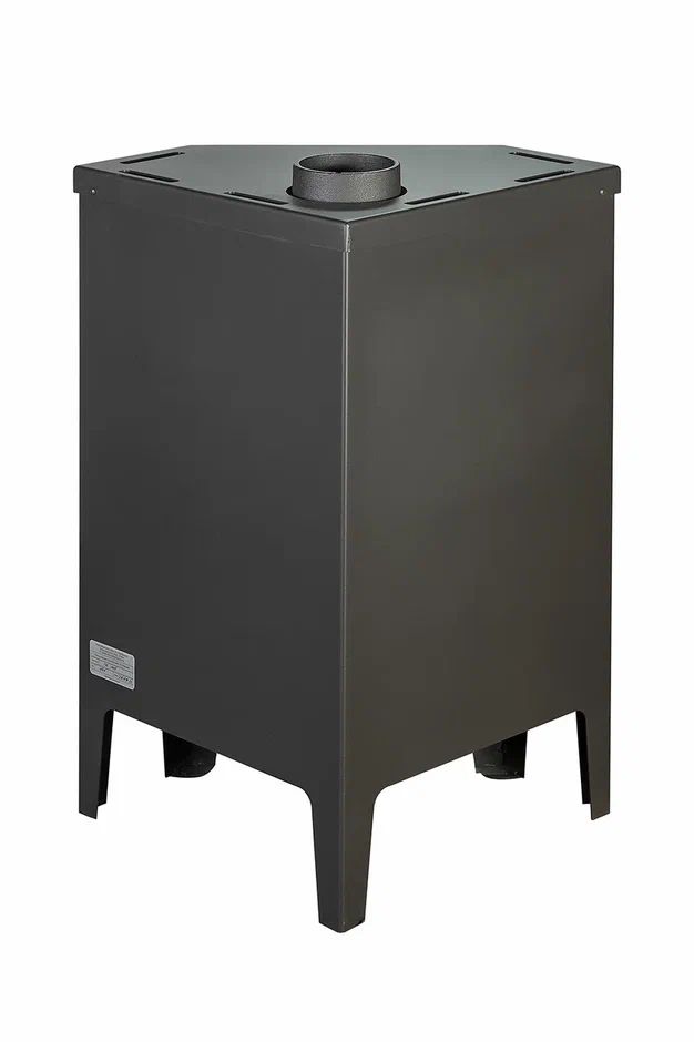 Печь-камин угловая с плитой Экокамин Бавария PK166M