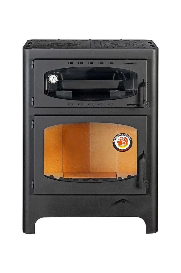 Печь-камин с духовкой и плитой ЭкоКамин Бавария Эко РК179