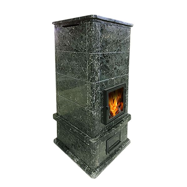 Печь-камин теплонакопительная пристенная с облицовкой Talkorus Kinerma 15/1630 P