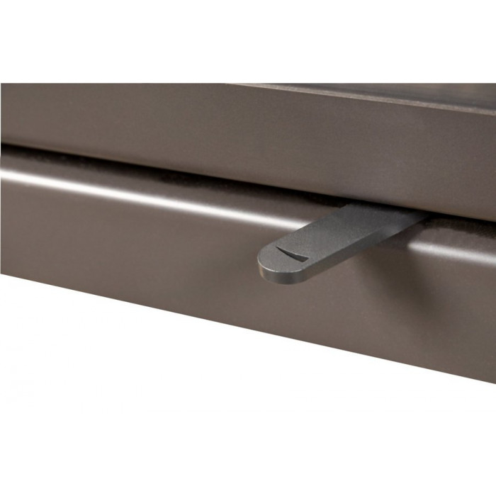 Каминная топка подовая черная EcoKamin Омега 700