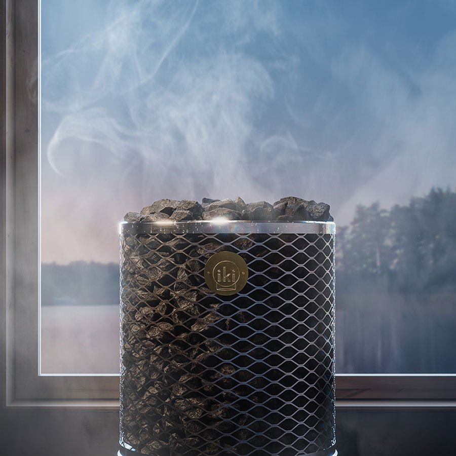 Печь для сауны электрическая с выносным управлением IKI Pillar Pro 8002