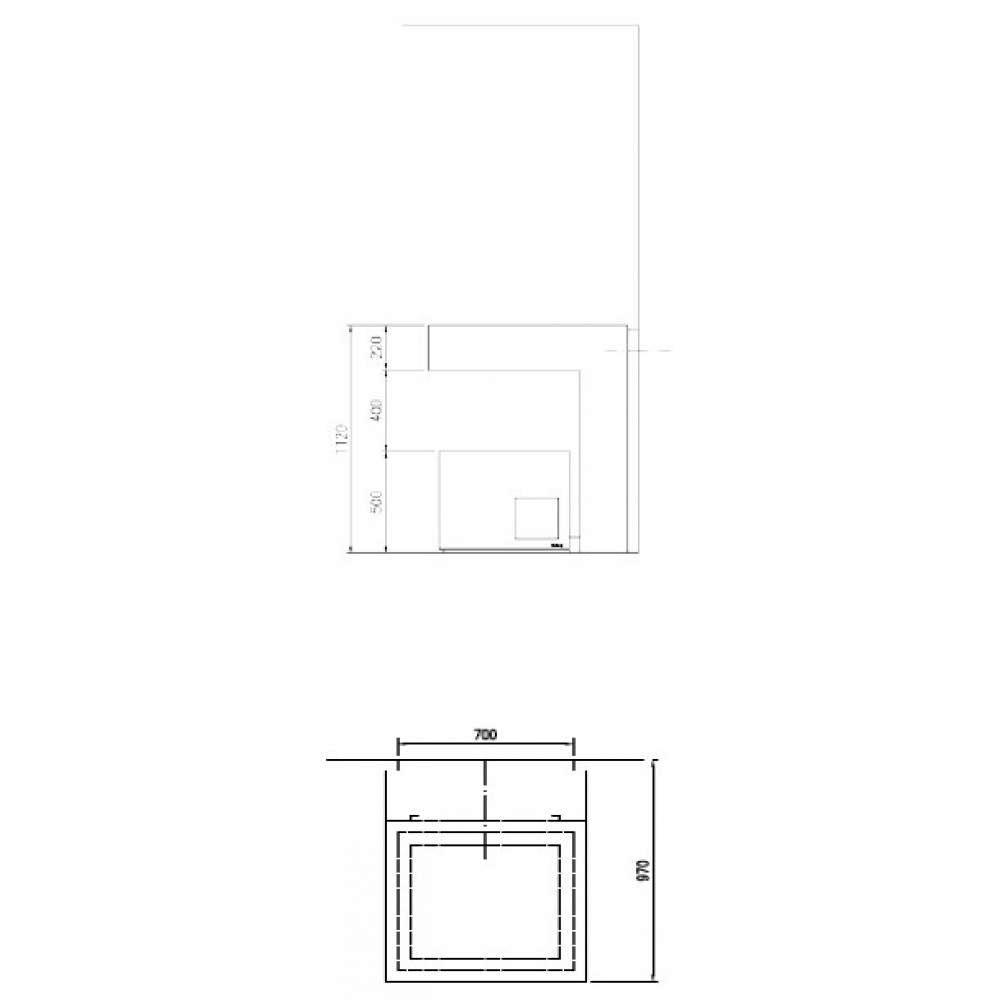 Газовый камин Boley 996