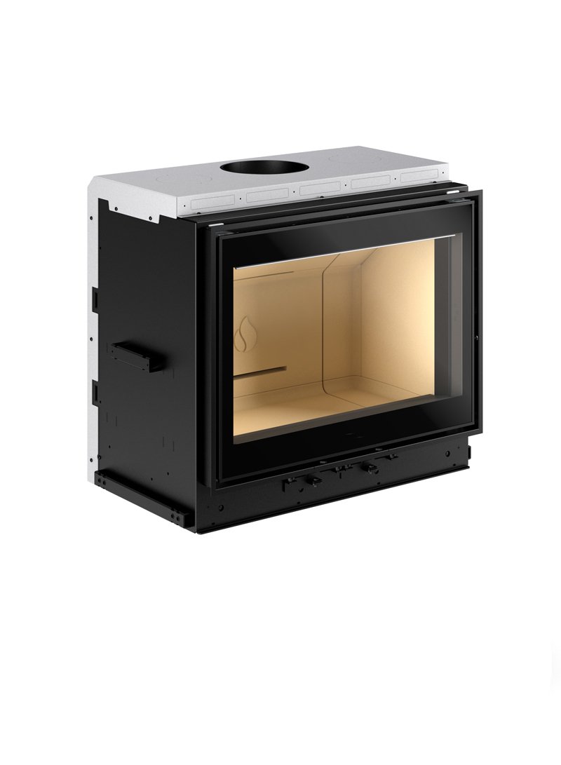 Каминная топка пристенная стальная с прямым стеклом Piazzetta MC 70/51 P04805100 купить в Санкт-Петербурге