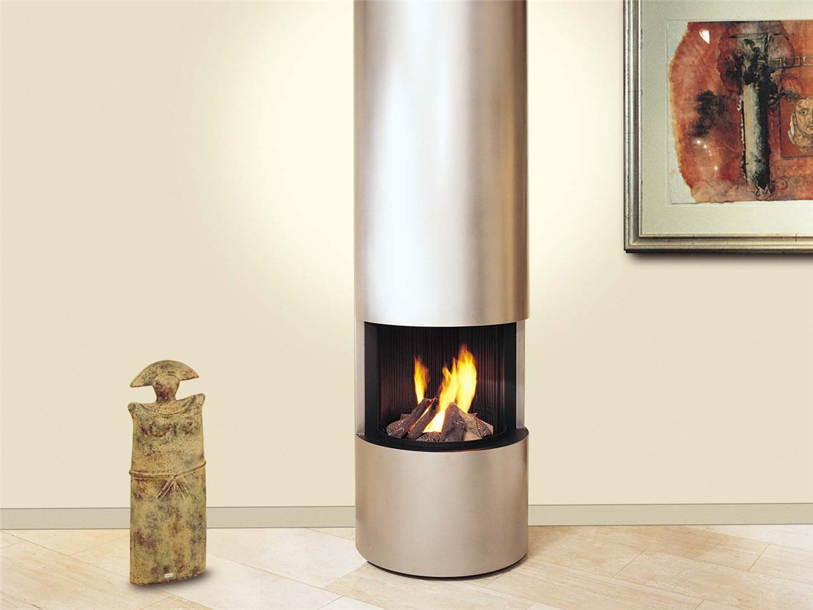 Камин центральный дровяной стальной Boley 999 купить в Санкт-Петербурге