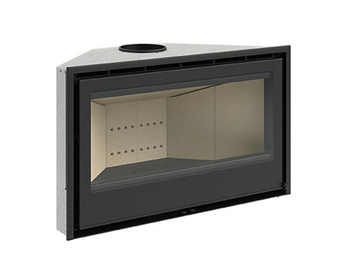 Каминная топка стальная с вермикулитом Rocal M5990V2 + C4060