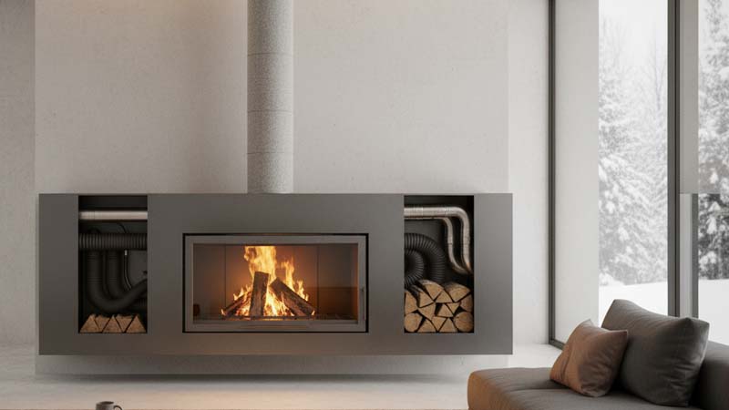 Как повысить КПД камина