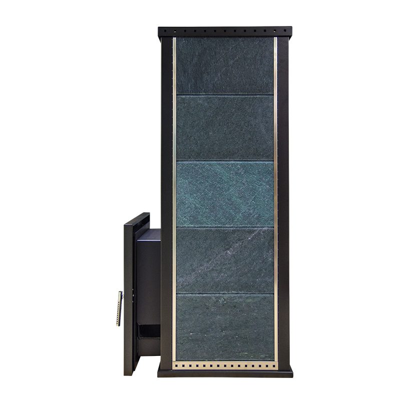 Печь для бани дровяная с облицовкой серпентинит Klover RT 20-RV 310S