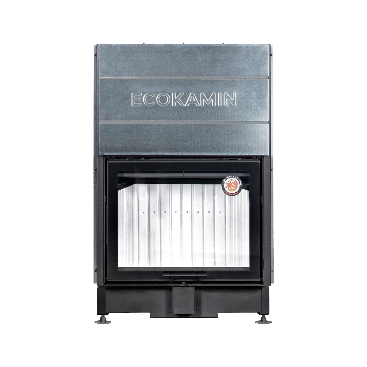 Каминная топка подовое горение принтинг Экокамин Вега 800P купить в Санкт-Петербурге