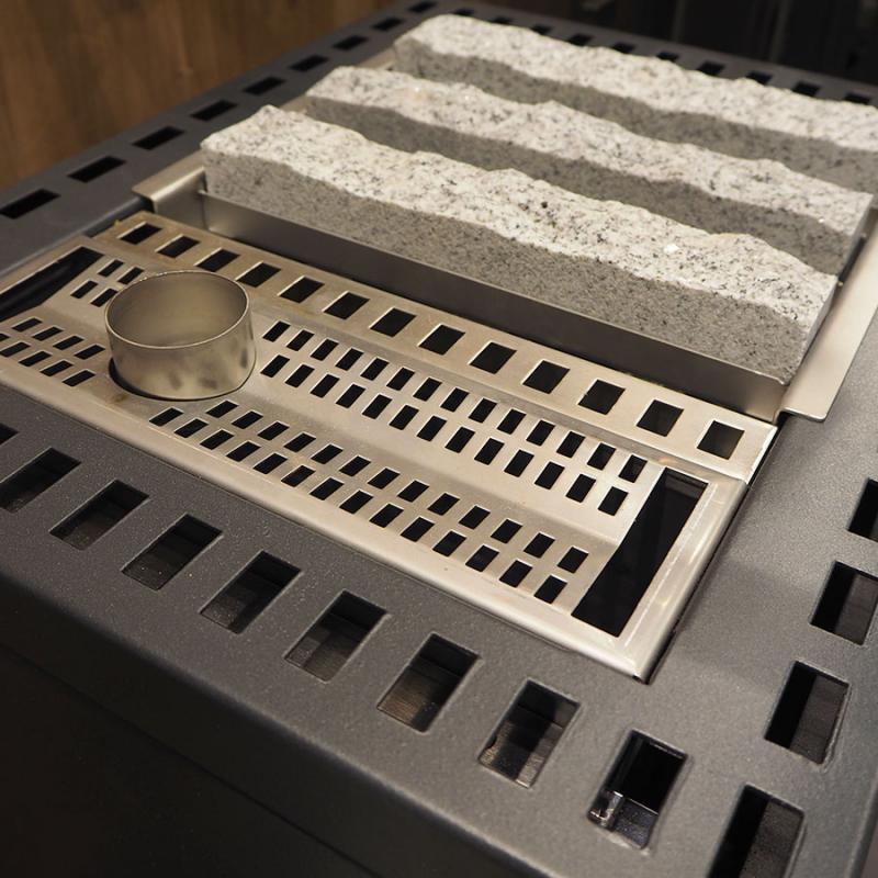 Печь для сауны с парогенератором Lang Thermos-vapo Superior серия TM48-VS 12 кВт 4,8512,4130