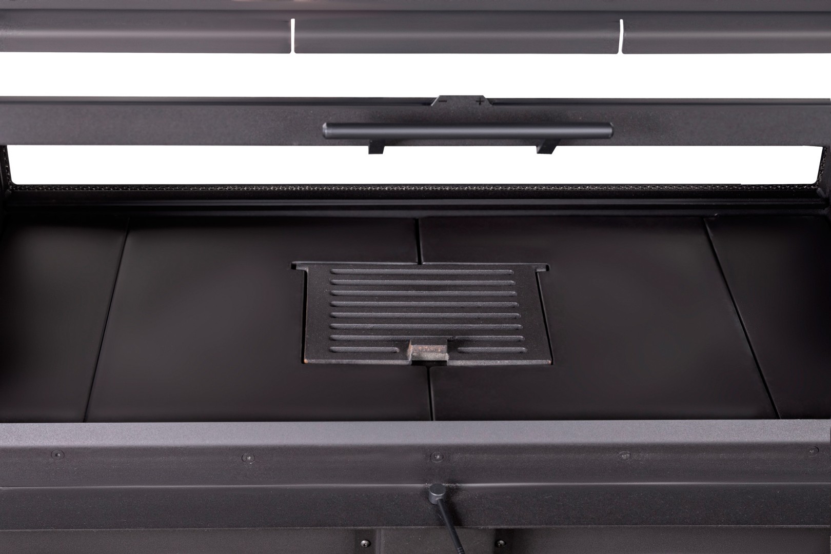 Каминная топка туннельная с черным шамотом EcoKamin Вега 1000TB