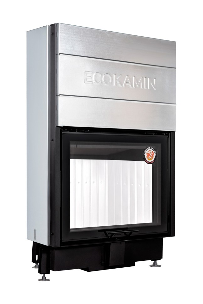 Каминная топка подовое горение принтинг Экокамин Вега 800P