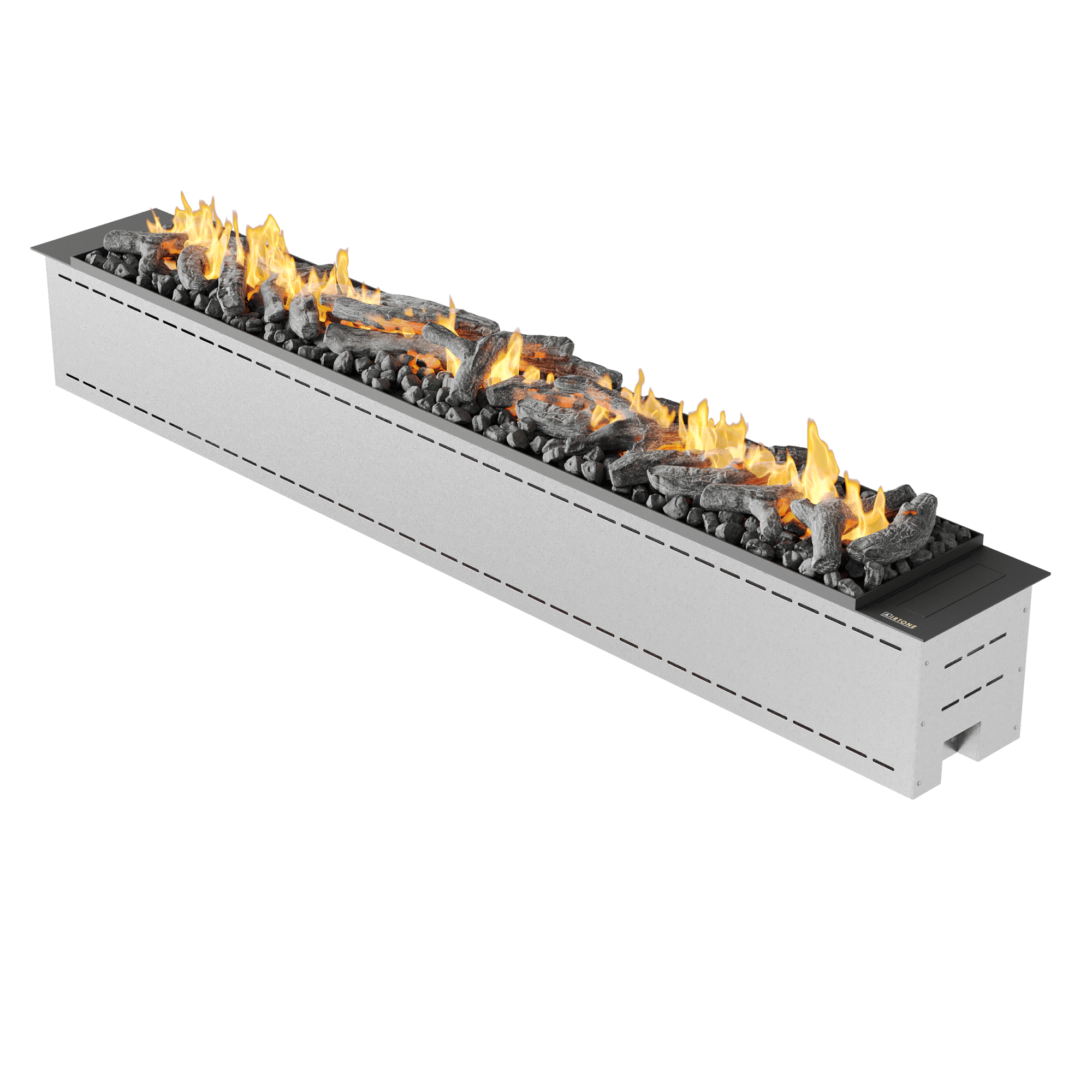 Паровой электрокамин встраиваемый с 3D эффектом пламени и увлажнением воздуха Airtone Vepo 1800