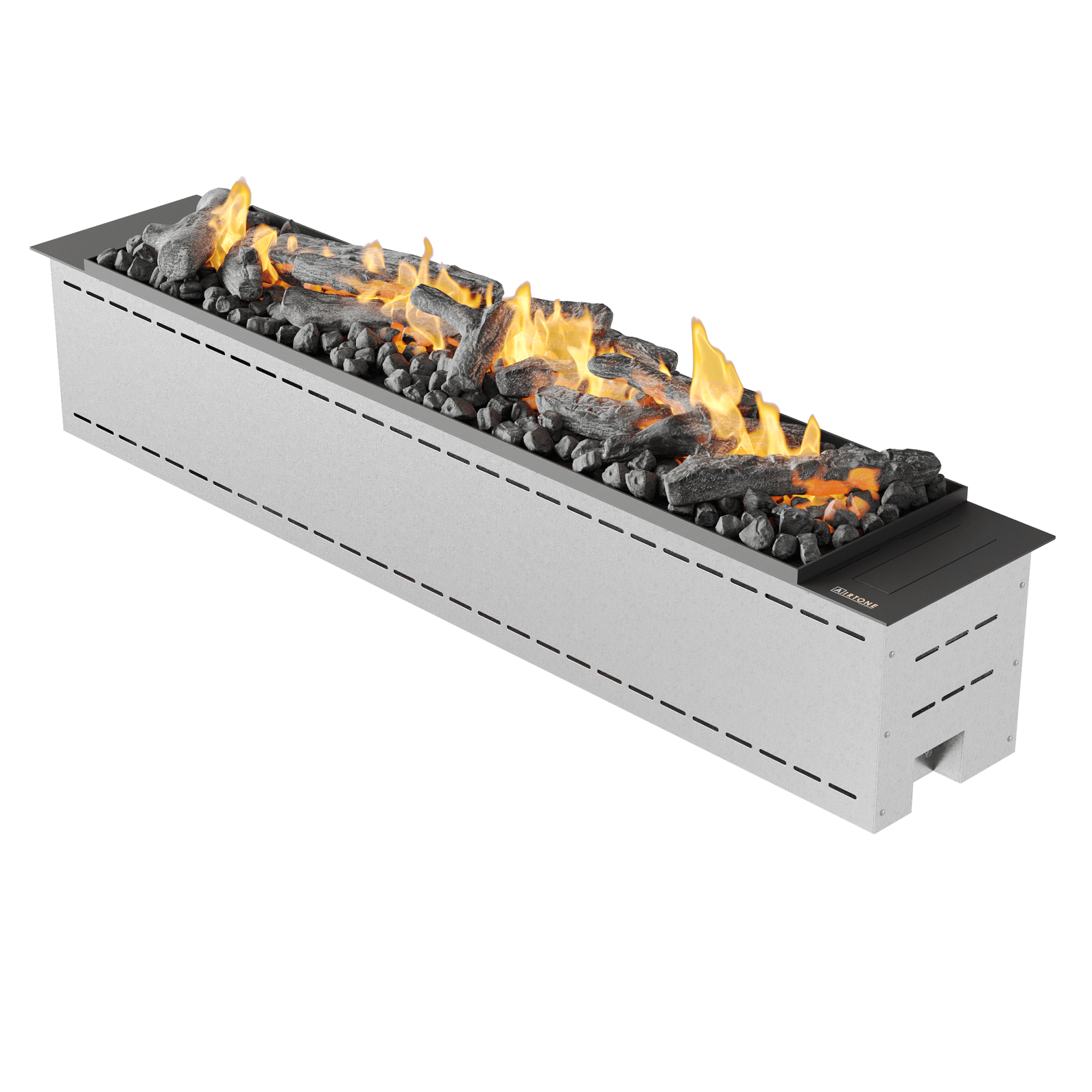 Автоматический биокамин с объемным горением и системой умный дом Airtone Prime 1300