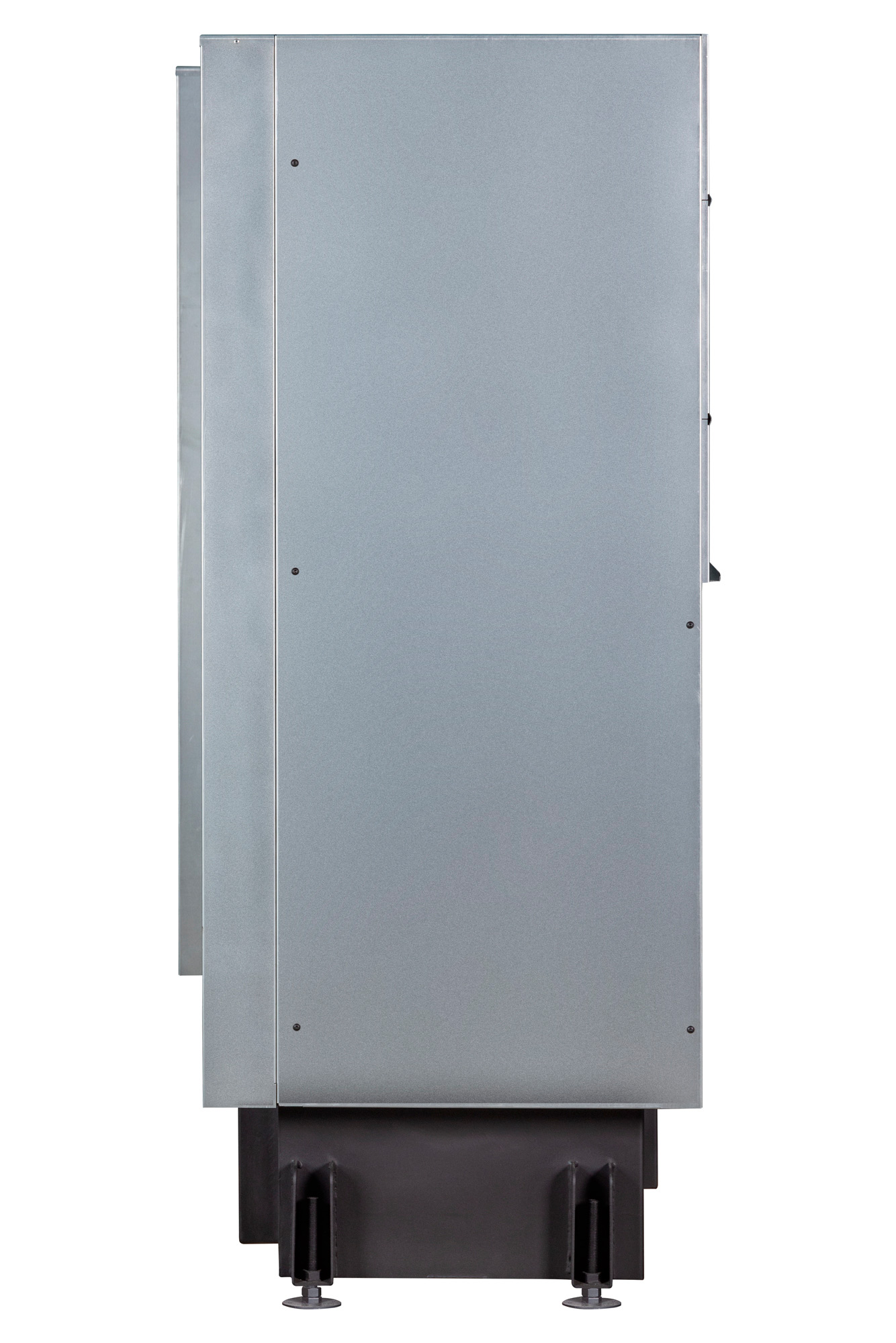 Каминная топка с двумя стеклами принтинг правая EcoKamin Дельта 1000R