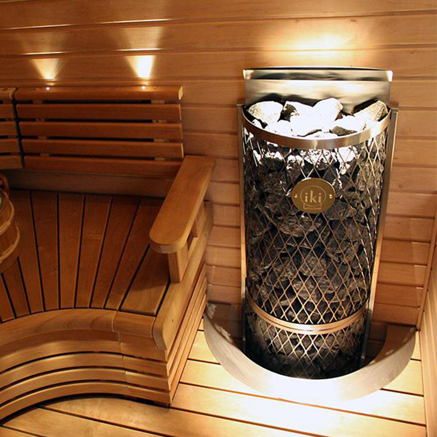 Фланец для встраивания стеновой из нержавеющей стали IKI 505