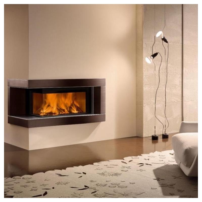 Каминная топка угловая с двумя стеклами Piazzetta MA 283 D/S SL