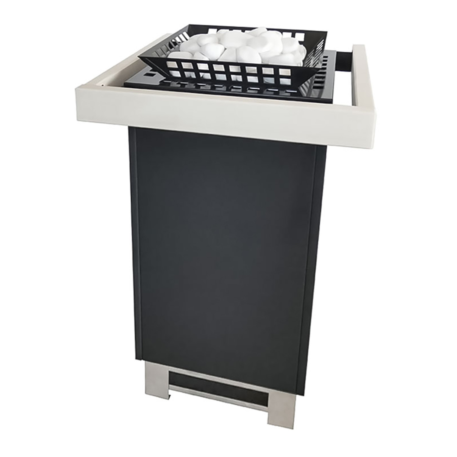 Печь для сауны электрическая Lang KUBO-inox K38i 9 кВт нержавеющая сталь