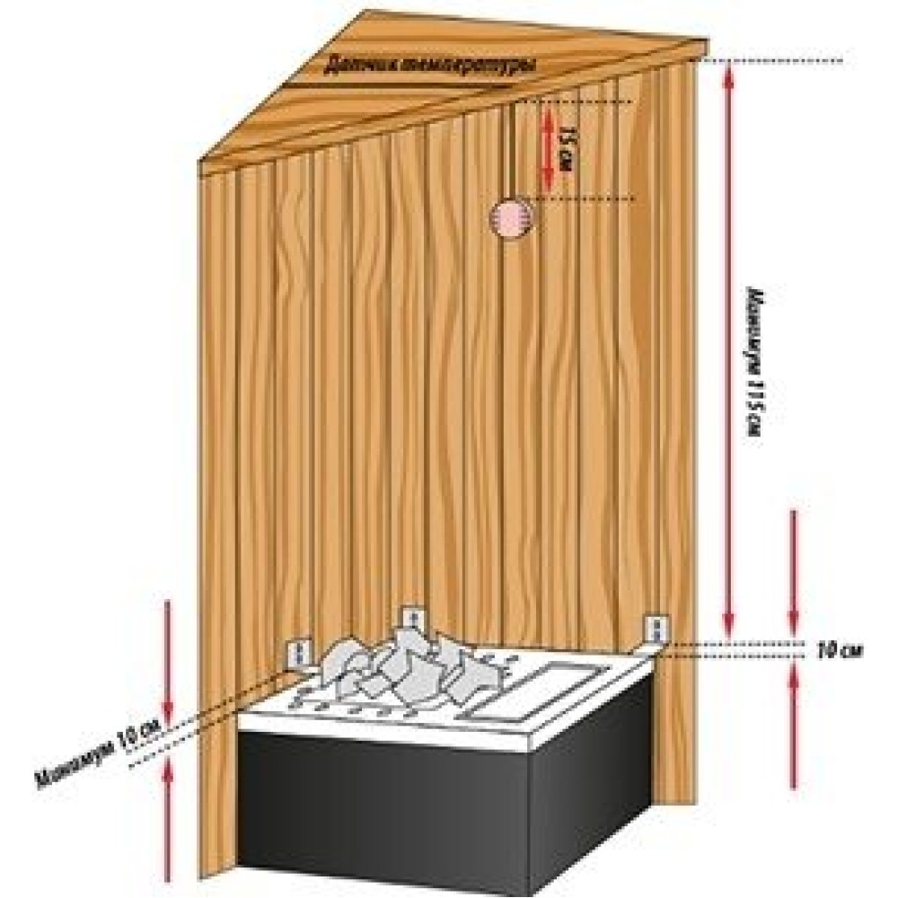 Печь электрическая с парогенератором Lang Vapotherm VG50 7,5 + 1,5 кВт антрацит 4,5075,4130 G
