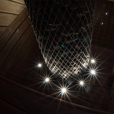 Печь для сауны электрическая с сетчатым корпусом IKI Pillar 7,5 кВт