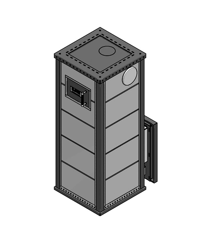 Печь для бани с каменной облицовкой Klover RT 50-RV